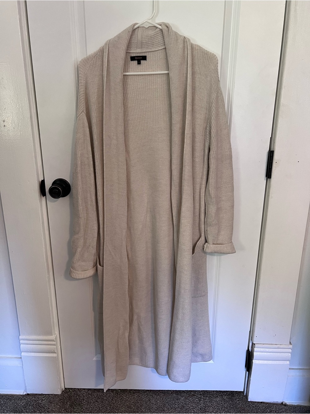 Quince Australian Merino Wool Duster Cardigan - Picture 2 of 9